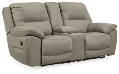 Next - Gen Gaucho Reclining Loveseat with Console - Beige Reclining Loveseat modern furniture Contempo Furniture