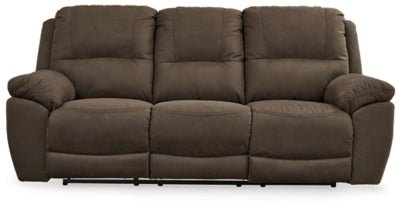 Next - Gen Gaucho Reclining Sofa - Dark Brown Reclining Sofa modern furniture Contempo Furniture