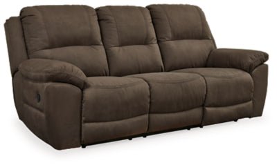 Next - Gen Gaucho Reclining Sofa - Dark Brown Reclining Sofa modern furniture Contempo Furniture