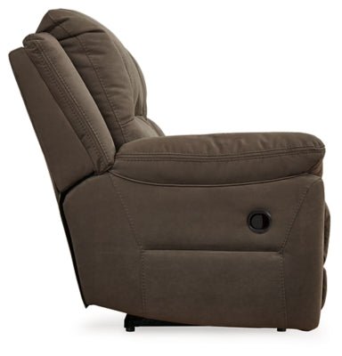 Next - Gen Gaucho Reclining Sofa - Dark Brown Reclining Sofa modern furniture Contempo Furniture