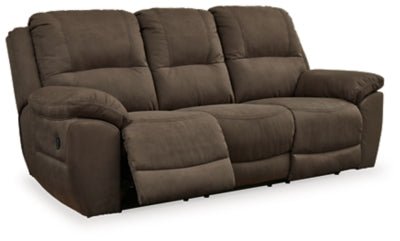Next - Gen Gaucho Reclining Sofa - Dark Brown Reclining Sofa modern furniture Contempo Furniture
