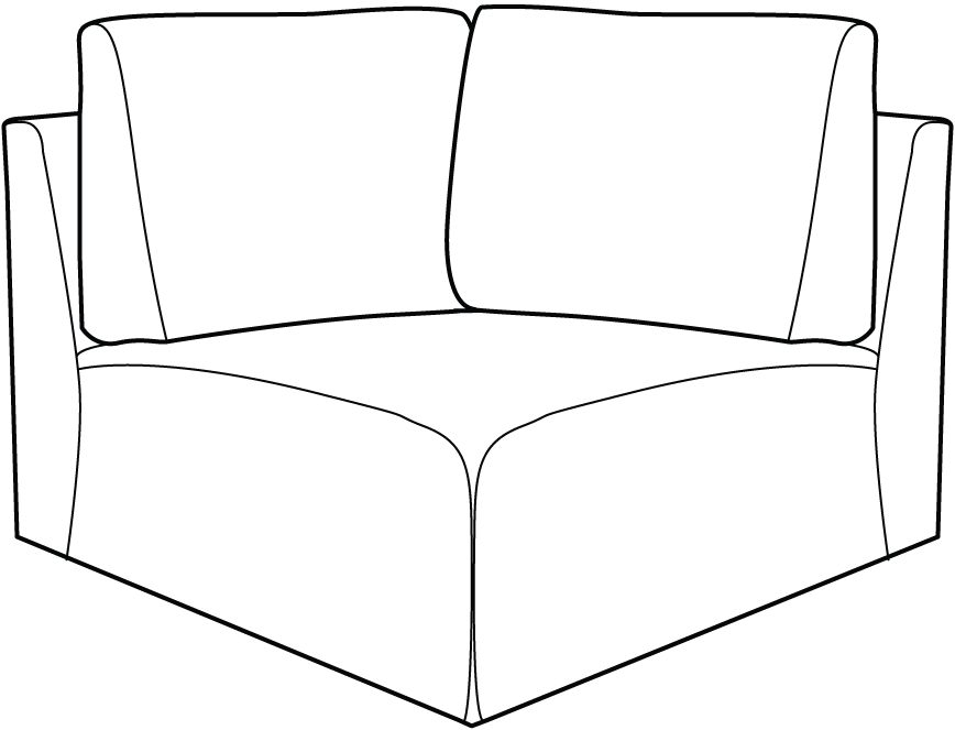 Luonto Nexus Armless Corner