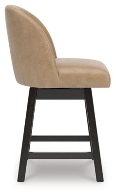 Neymorton Counter Height Barstool - Light Brown Stool Set modern furniture Contempo Furniture