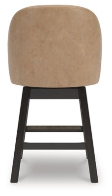 Neymorton Counter Height Barstool - Light Brown Stool Set modern furniture Contempo Furniture