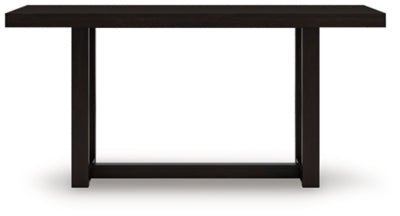 Neymorton Counter Height Dining Table - Dark Brown Counter Table modern furniture Contempo Furniture