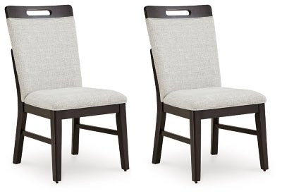 Neymorton Dining Chair - Gray Chair Set modern furniture Contempo Furniture