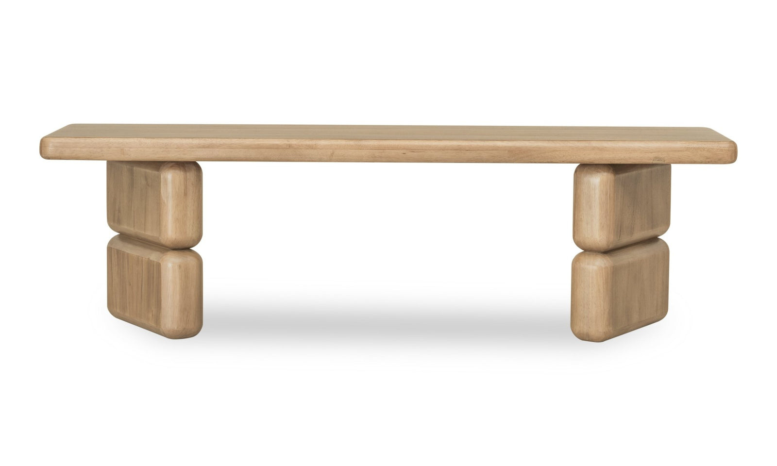 Nia Acacia Wood Dining Bench in Lioness Benches modern furniture Contempo Furniture