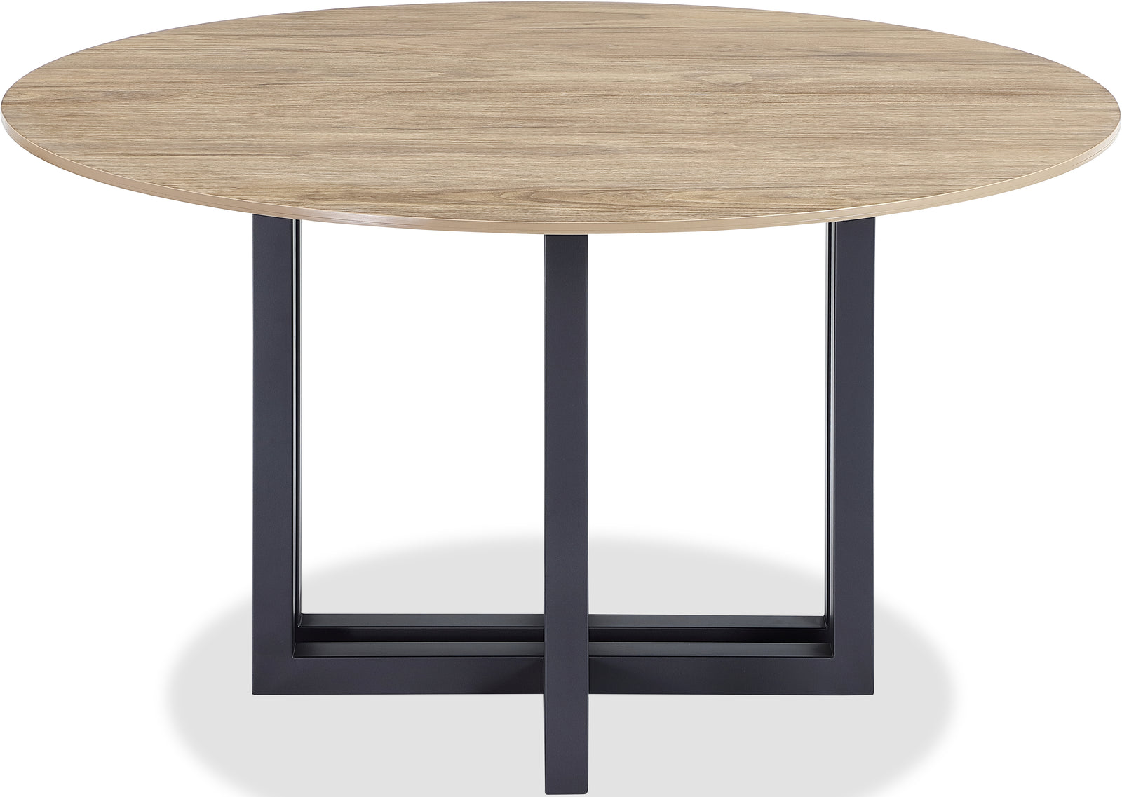 ceo-wood-pattern-round-sintered-stone-dining-table-in-gunmetal-and-washed-oak