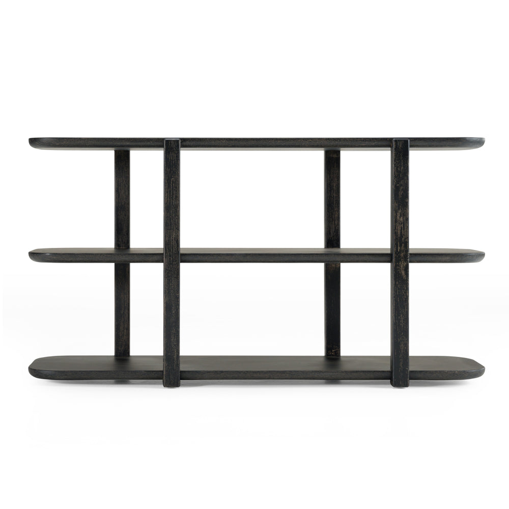 Noah - Modern Dark Brown Bookshelf