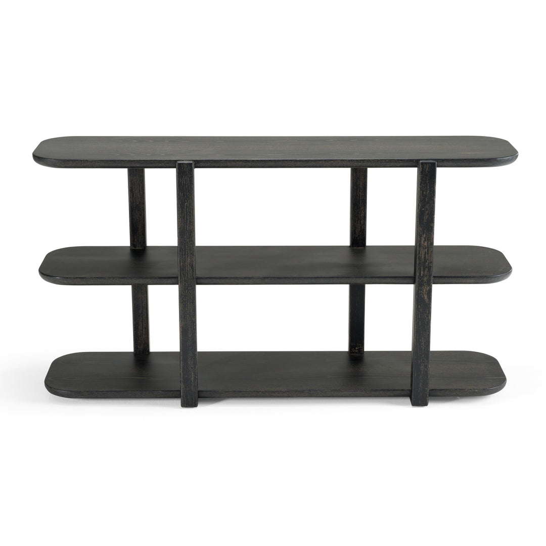 Noah  Modern Dark Brown Bookshelf