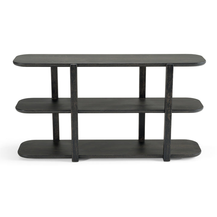 Noah  Modern Dark Brown Bookshelf