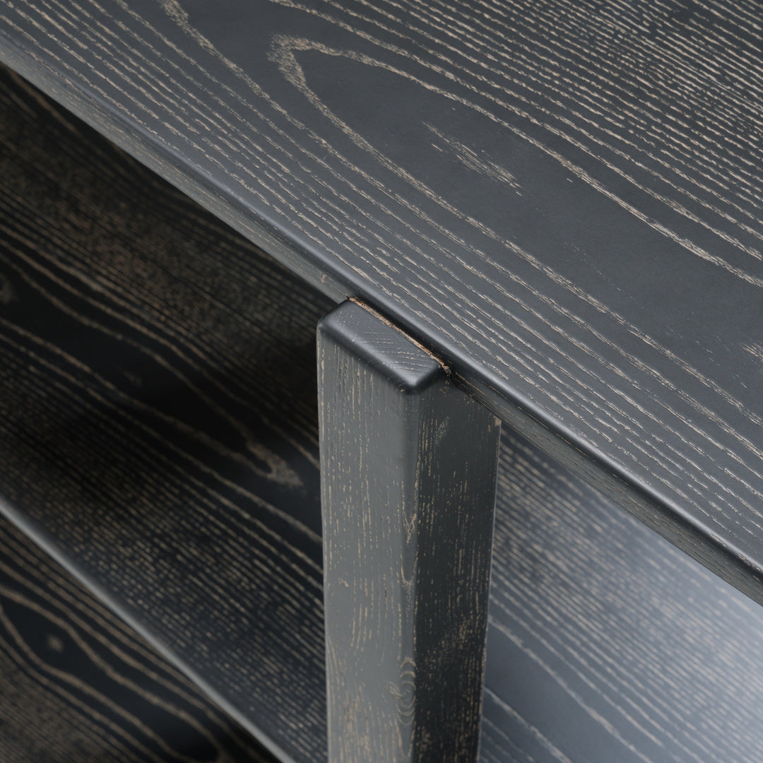 Noah  Modern Dark Brown Bookshelf