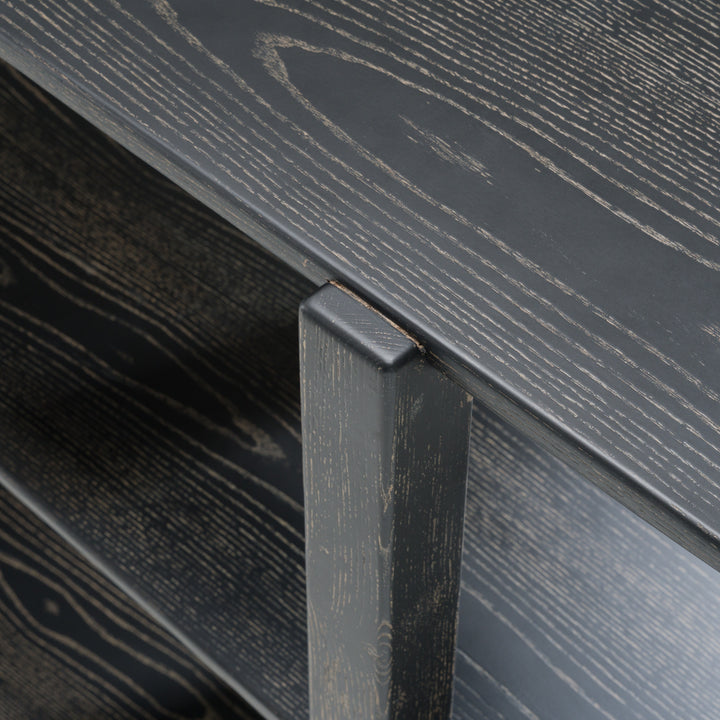 Noah  Modern Dark Brown Bookshelf