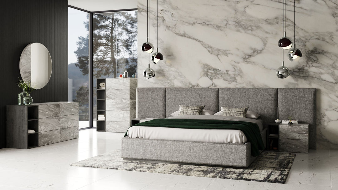 Maranello  Modern Grey Bed