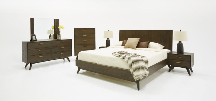 Novak Modern Dark Oak Chest