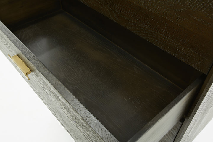 Novak Modern Dark Oak Chest