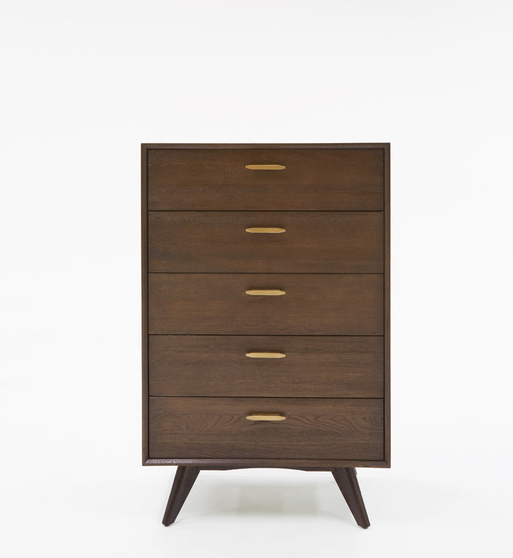 Novak Modern Dark Oak Chest