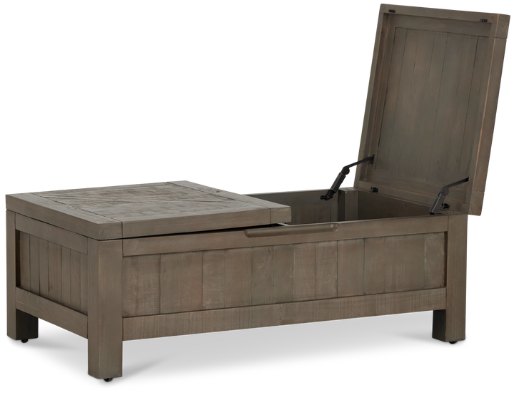 Modus Furniture 9Y1322 Taryn One Drawer End Table In Rustic Grey