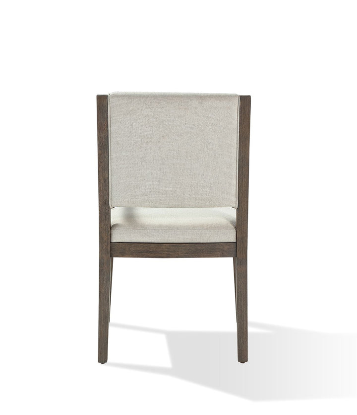 Oakland Upholstered Arm Chair in Brunette (Set of 2) Chair modern furniture Contempo Furniture