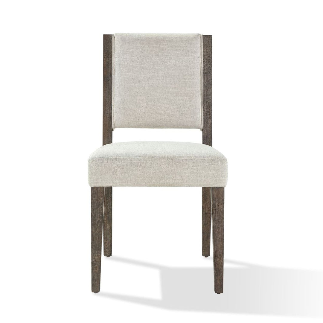 Oakland Upholstered Side Chair in Brunette (Set of 2) Chair modern furniture Contempo Furniture