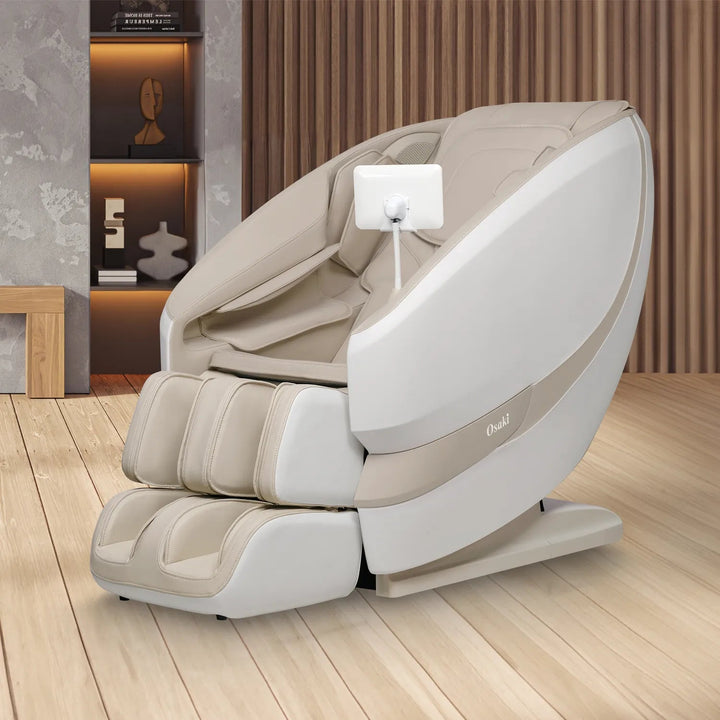 Osaki Oasis S50 Massage Chair - Taupe lifestyle view