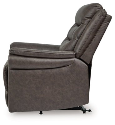 Oatman Power Lift Recliner - Dark Brown Power Lift Recliner modern furniture Contempo Furniture
