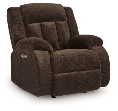 Observation Power Recliner - Dark Brown Rocker Chair modern furniture Contempo Furniture