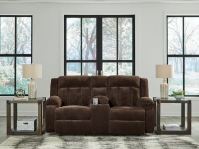 Observation Power Reclining Loveseat with Console - Dark Brown Reclining Loveseat modern furniture Contempo Furniture