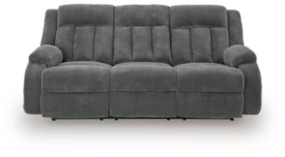 Observation Power Reclining Sofa with Drop Down Table - Dark Gray Reclining Sofa modern furniture Contempo Furniture