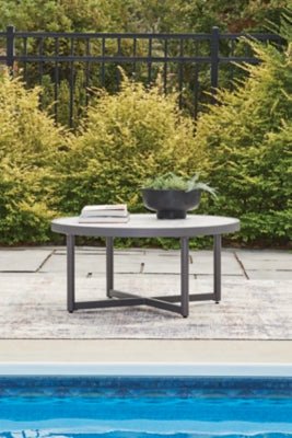 Ocean Beach Outdoor Coffee Table - Gray Coffee Table modern furniture Contempo Furniture