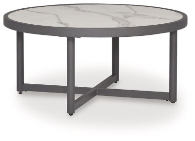 Ocean Beach Outdoor Coffee Table - Gray Coffee Table modern furniture Contempo Furniture