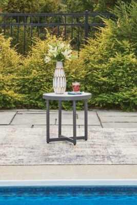 Ocean Beach Outdoor End Table - Gray End Table modern furniture Contempo Furniture