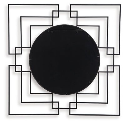 Oceanal Accent Mirror - Black Accent Mirror modern furniture Contempo Furniture
