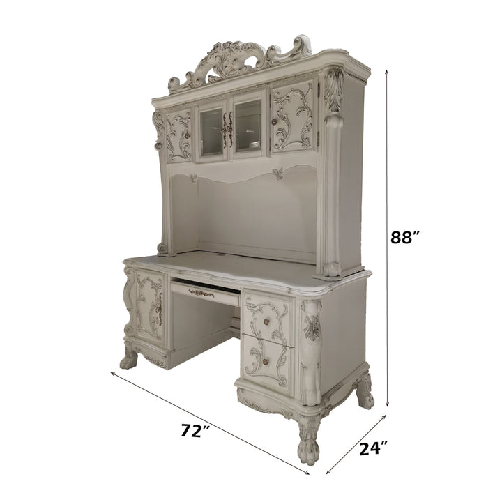 Dresden Computer Desk &amp; Hutch