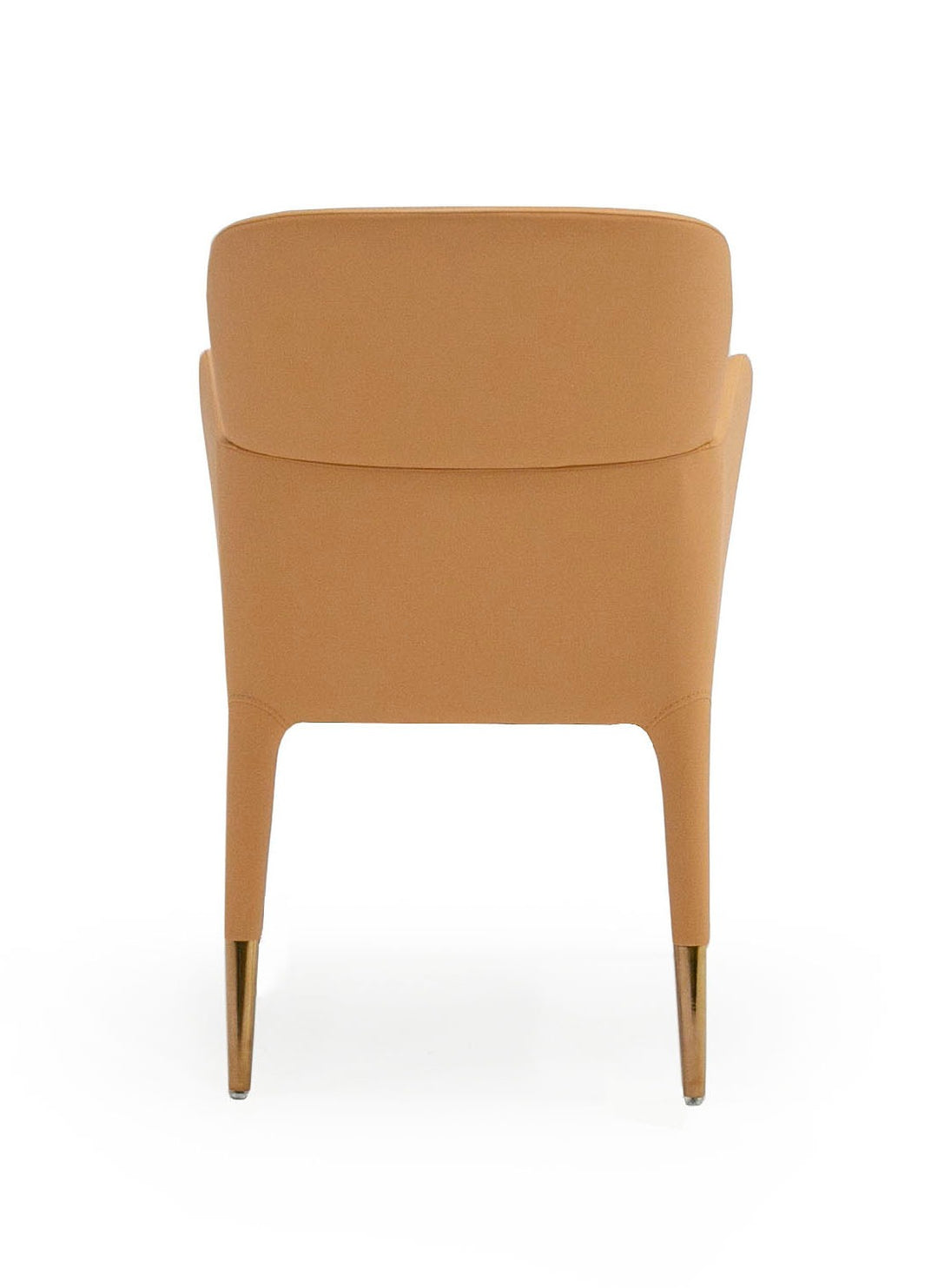 Ogden - Modern Peach & Rosegold Dining Armchair