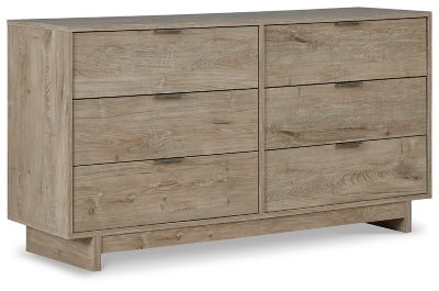 Oliah Dresser - Beige Dresser modern furniture Contempo Furniture