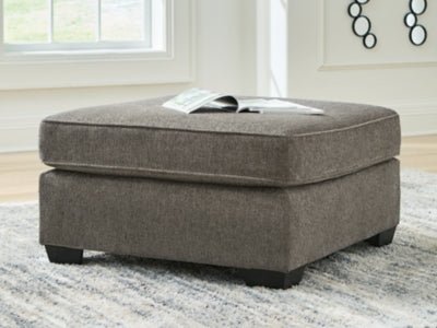 Olten Oversized Accent Ottoman - Dark Gray Accent Ottoman modern furniture Contempo Furniture