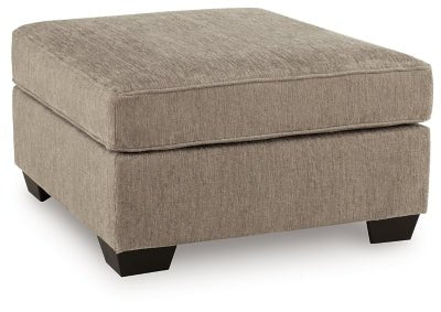 Olten Oversized Accent Ottoman - Light Brown Accent Ottoman modern furniture Contempo Furniture