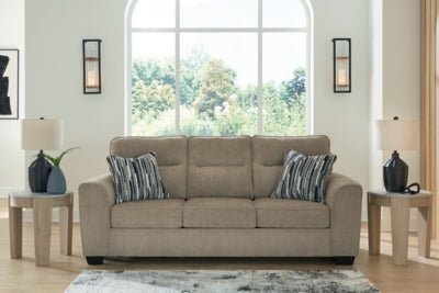 Olten Sofa - Light Brown Stationary Sofa modern furniture Contempo Furniture