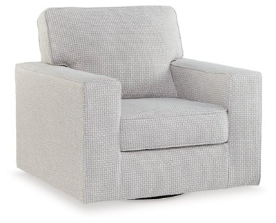 Olwenburg Swivel Accent Chair - Light Brown Swivel Chair modern furniture Contempo Furniture