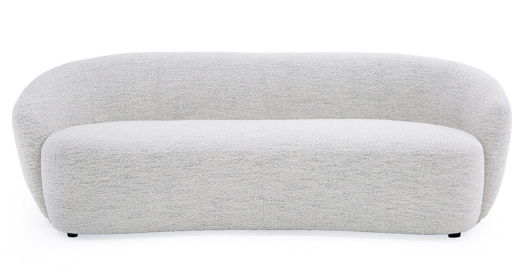Omaha - Modern Off White Fabric Sofa