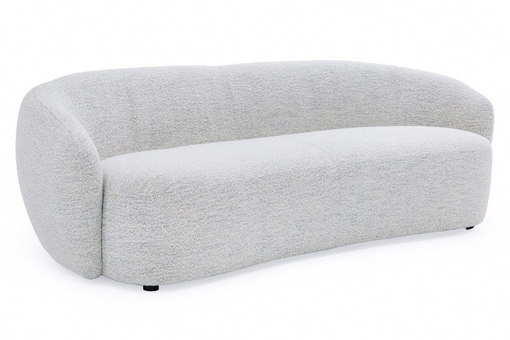 Omaha - Modern Off White Fabric Sofa