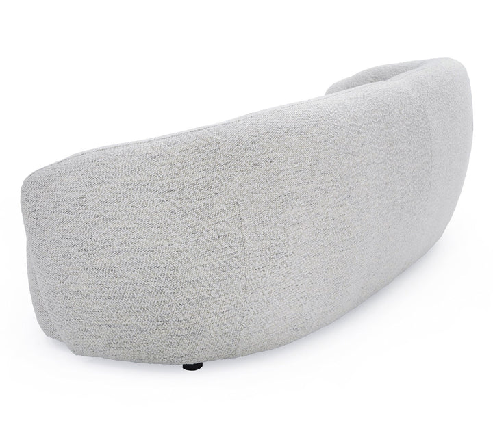 Omaha - Modern Off White Fabric Sofa