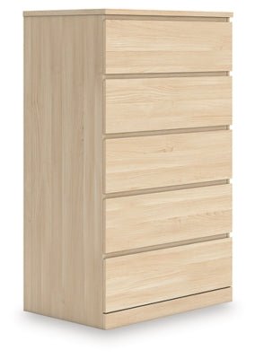 Onita Chest of Drawers - Light Brown Accent Chest modern furniture Contempo Furniture