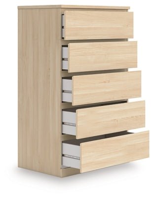 Onita Chest of Drawers - Light Brown Accent Chest modern furniture Contempo Furniture