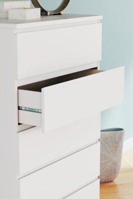 Onita Chest of Drawers - White Accent Chest modern furniture Contempo Furniture