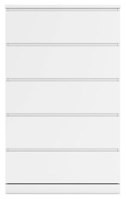 Onita Chest of Drawers - White Accent Chest modern furniture Contempo Furniture