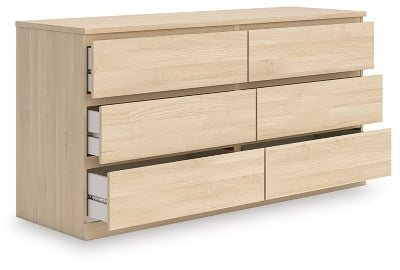 Onita Dresser - Light Brown Dresser modern furniture Contempo Furniture