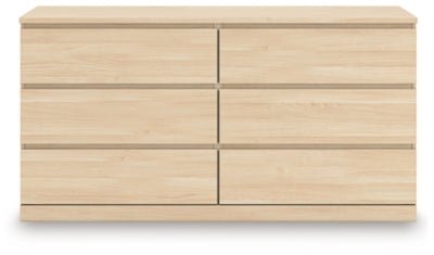 Onita Dresser - Light Brown Dresser modern furniture Contempo Furniture