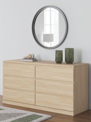 Onita Dresser - Light Brown Dresser modern furniture Contempo Furniture